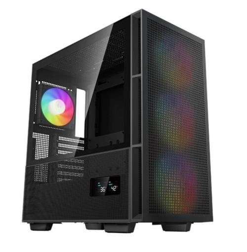 DEEPCOOL CH560 DIGITAL - PF700 Midtower ATX 700W Power Supplylı Digital Ekranlı RGB Oyuncu Kasa CH560-DIGITAL-PF700
